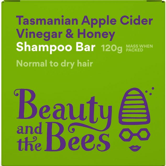 Tasmanian Apple Cider Vinegar & Honey Shampoo Bar