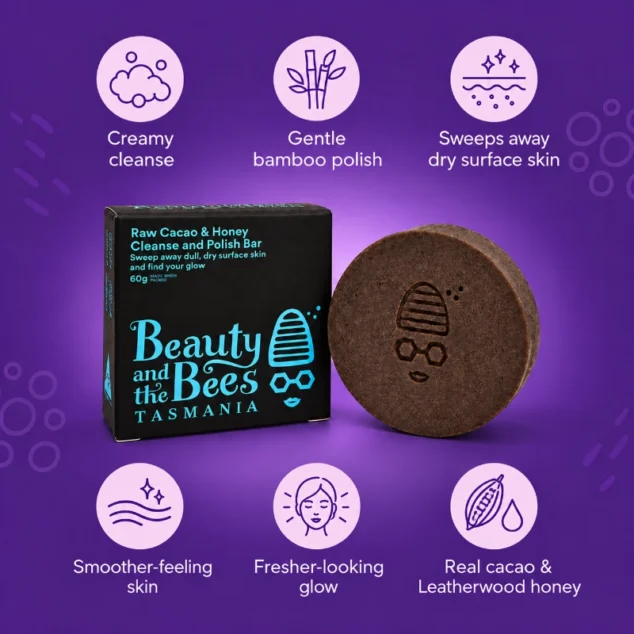 Raw Cacao & Honey Cleanse and Polish Bar Benefits Raw Cacao & Honey Cleanse and Polish Bar Benefits