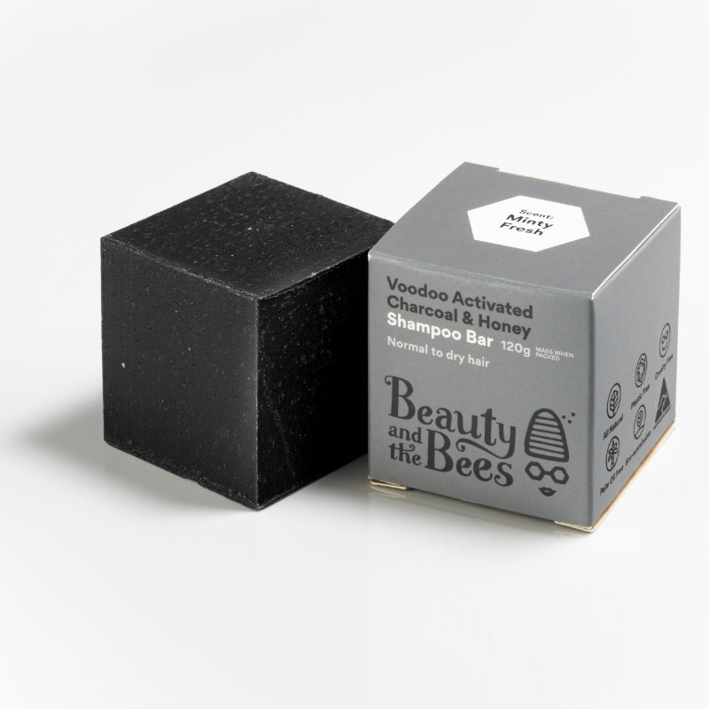 Voodoo Activated Charcoal & Honey Shampoo Bar (Minty Fresh) - Beauty and  the Bees