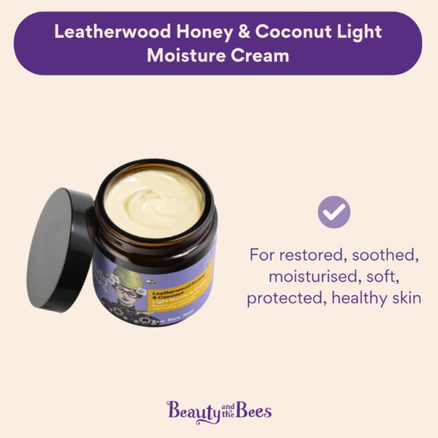 Leatherwood Honey & Coconut Light Moisture Cream