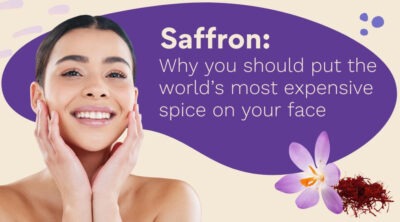 Safron in Skincare